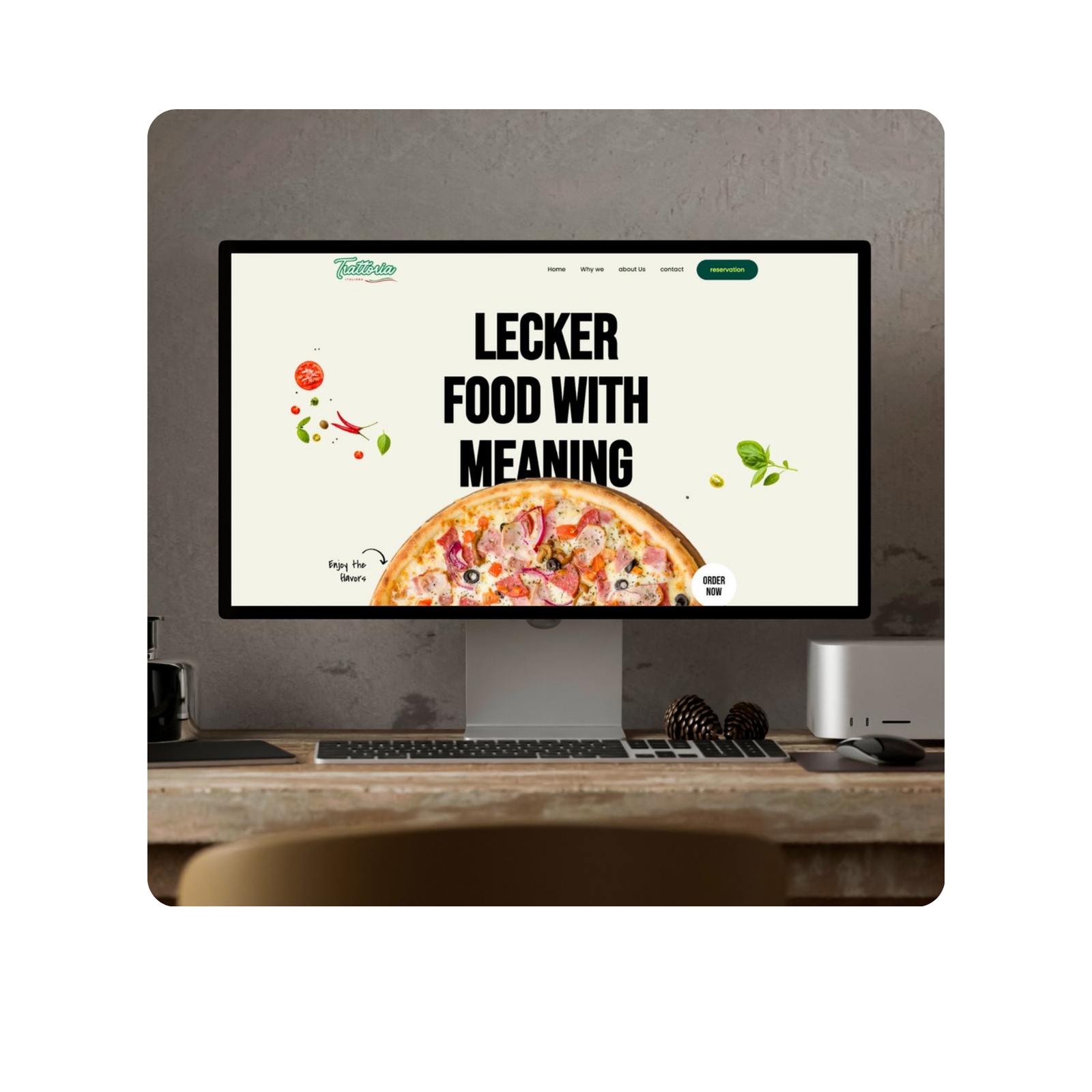 Trattoria Italiana Pizzeria Website